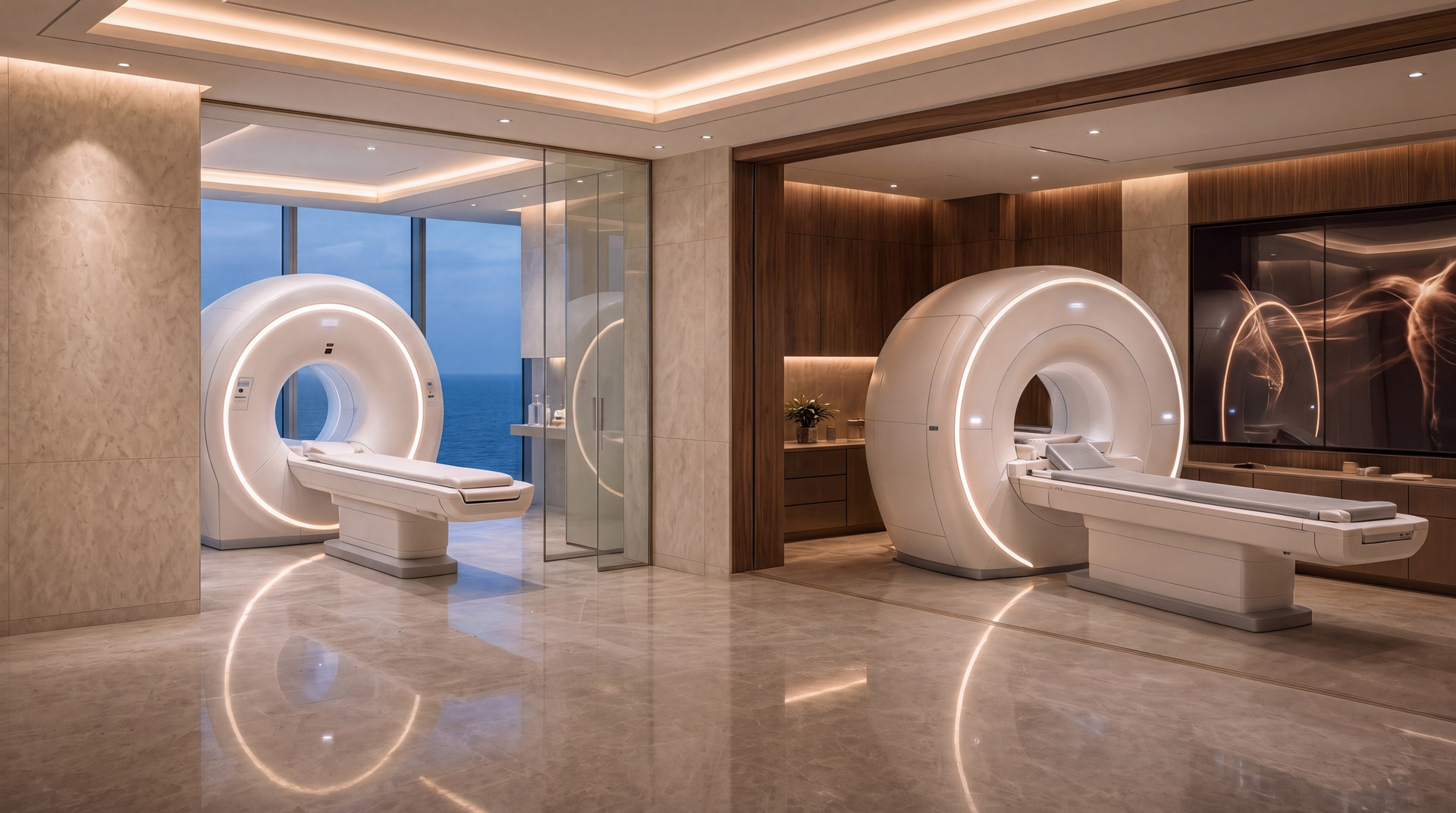 An imaging suite in a NEO Longevity Center.